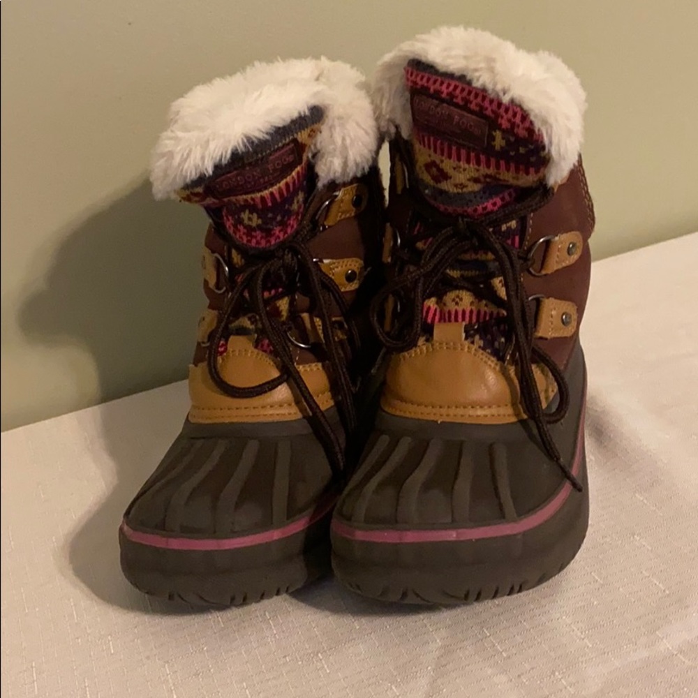 Kids London Fog “Duck” Boots